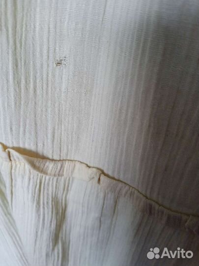 Летние платье 80-х годов из натуральных тканей