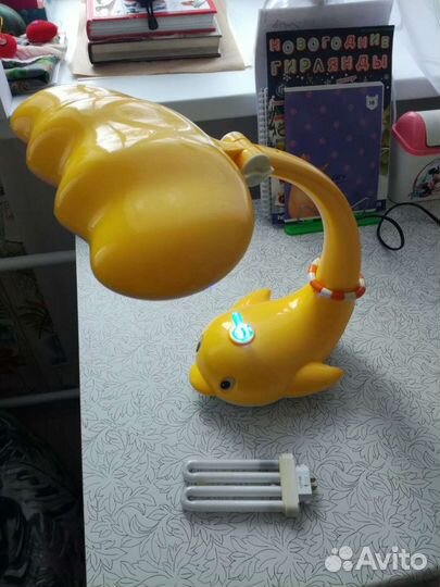 Лампа настольная Дельфин