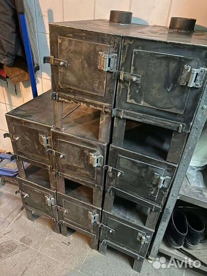 Печь буржуйка дровяная