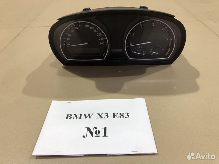 Щиток приборов BMW e83 x3 3.0 tdi