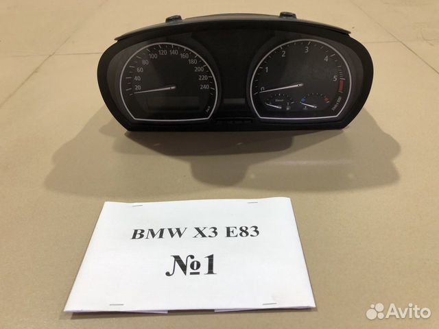 Щиток приборов BMW e83 x3 3.0 tdi