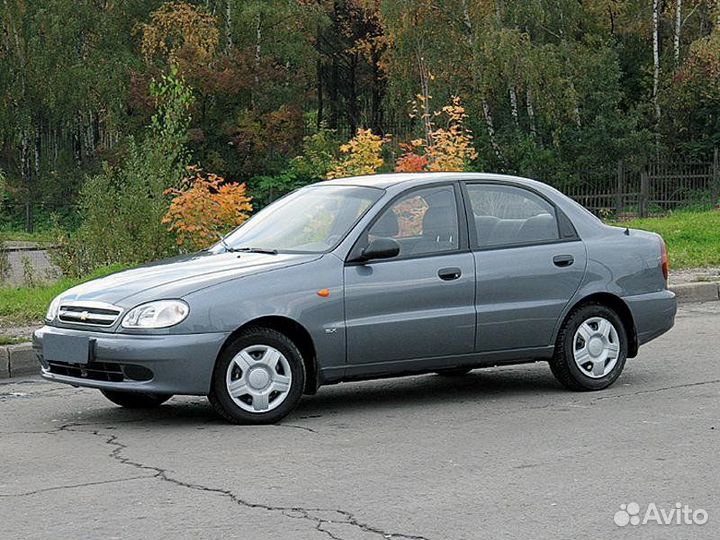 Порог левый Chevrolet Lanos 2002-2009 (0,8мм)