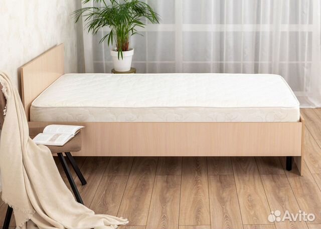Кровать с матрасом 90х200 Эльза