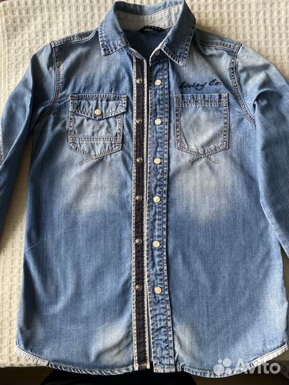 Рубашка джинсовая женская