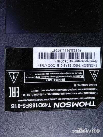 Tomson T49D18SFS-01B