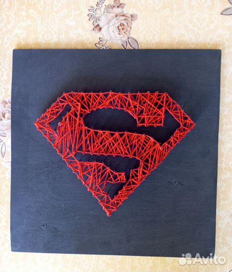 Картины стринг арт