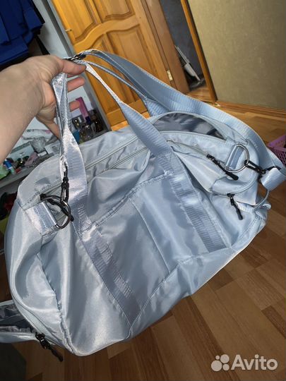 Cумка спортивная голубая