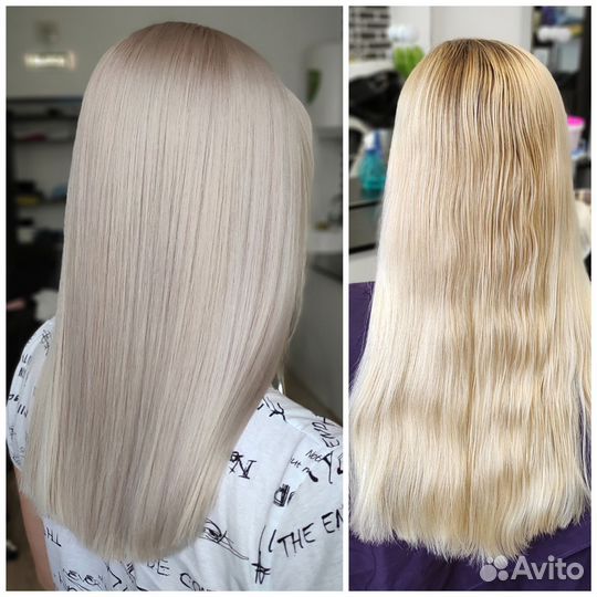 Парикмахерские услуги тотал блонд