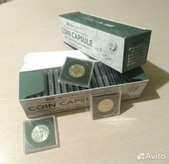 Универсальные квадрокапсулы для монет