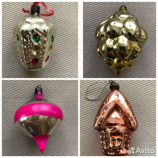 Игрушки елочные СССР