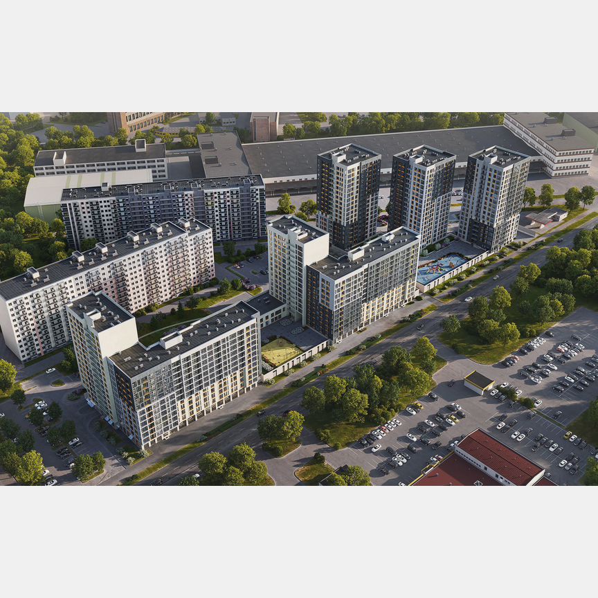 2-к. квартира, 74,2 м², 1/18 эт.