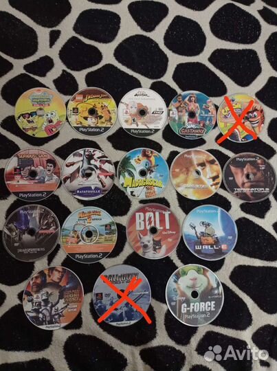 Игровые диски на ps2