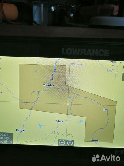 Карта C MAP MAX-N+ RS-Y514 Иртыш,Тобол,Тавда,Тура