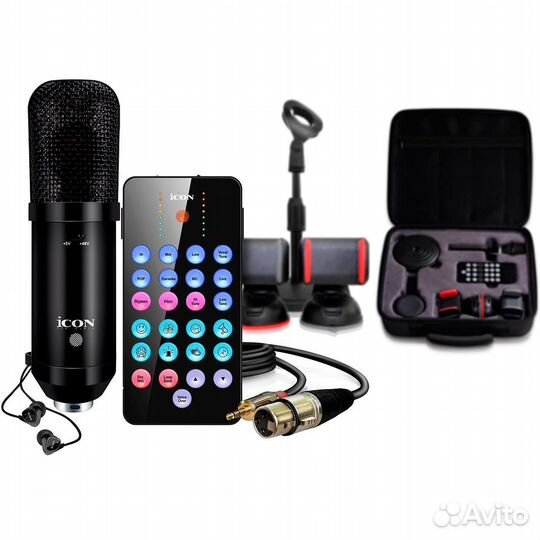 Комплект для записи iCON LivePod Plus + M4 Combo s