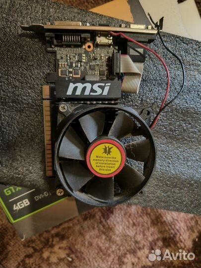 Видеокарта gt 710 1gd3h lp