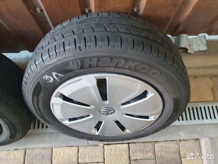 Колеса всборе Нankоok Radial rа28 205/65R16C на wv