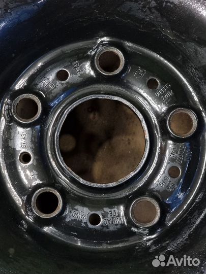 Диски штампованные r15 VAG Skoda VW