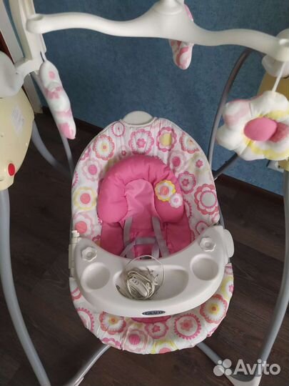 Детские электронные качели для новорожденных