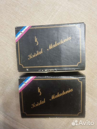 Kristal Makedonia. Cтопки 12 шт