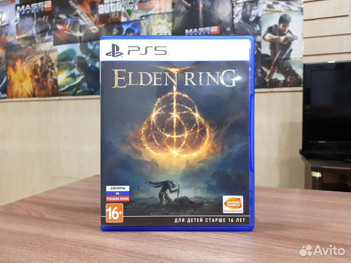 Elden Ring (PS5, б/у, рус. суб.)