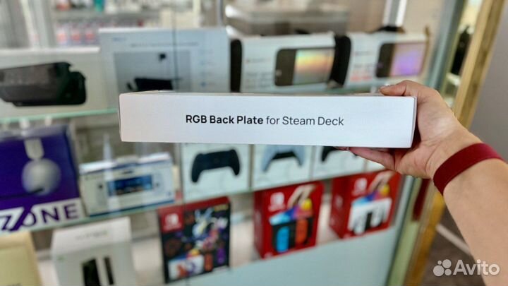 Чехол RGB Black Plate PC0106A for Steam Deck