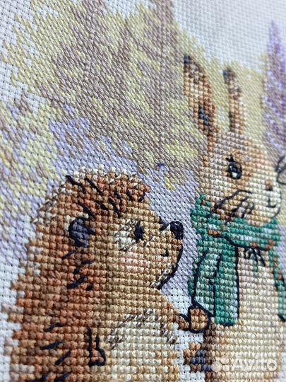 Картина ручная работа. Вышивка крестиком