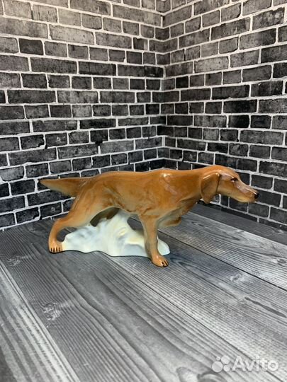 Статуэтка фарфор Ирландский сеттер