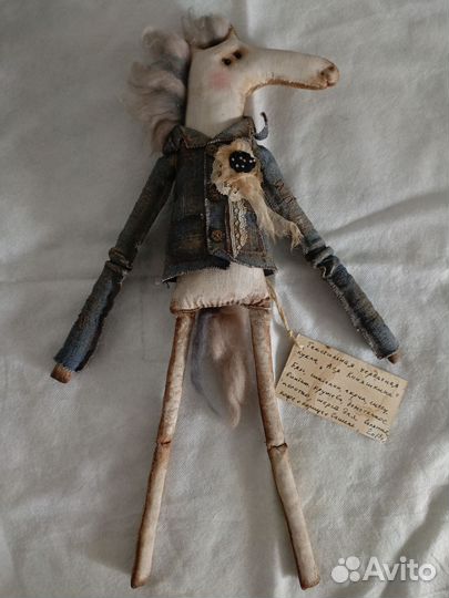 Интерьерная кукла ручной работы