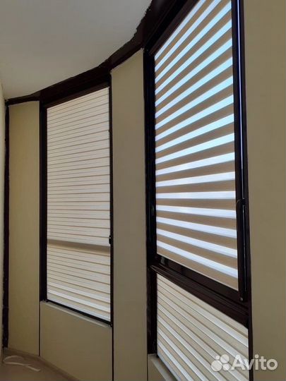 Жалюзи рулонные день ночь