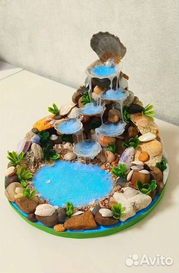 Декоративный фонтан (водопад)