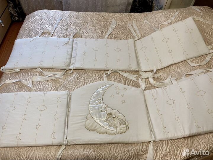 Бортики на детскую кроватку