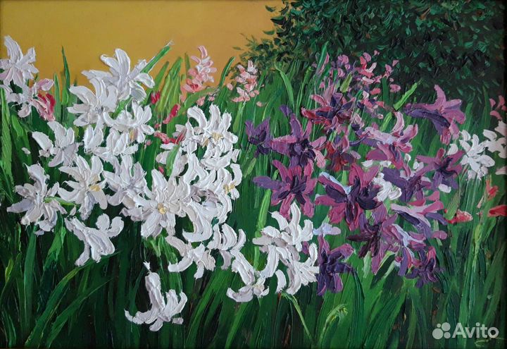 Картина маслом на холсте 21*30