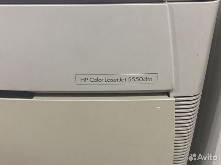 Принтер hp color laserjet 5550dtn