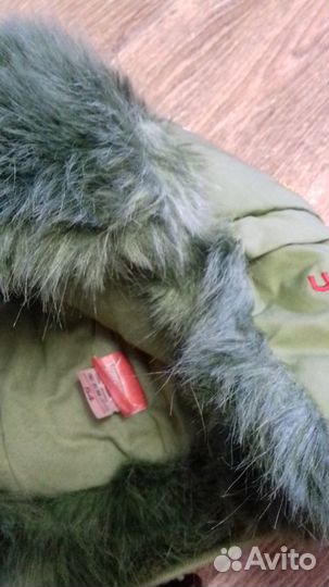 Шапка зимняя Тачки, болотно-зеленая, р-р 54