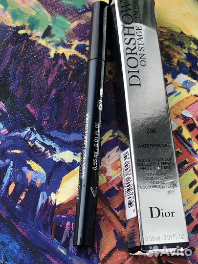 Подводка для глаз Dior 296 matte blue