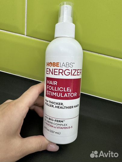 Energizer, стимулятор роста волос с жожоба и В5