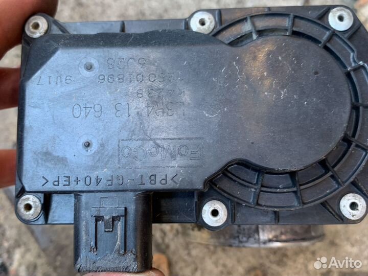 Дросельная заслонка мазда 3 bk