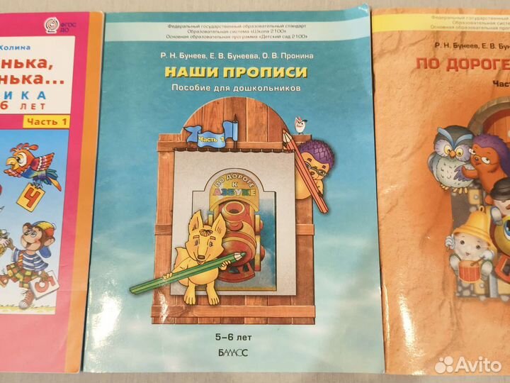 Наши прописи и Дорога к азбуке, Автор Бунеев