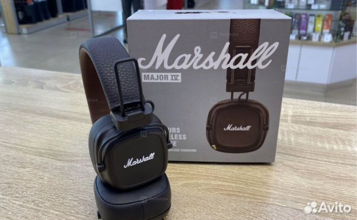 Marshall major 4, беспроводные наушники