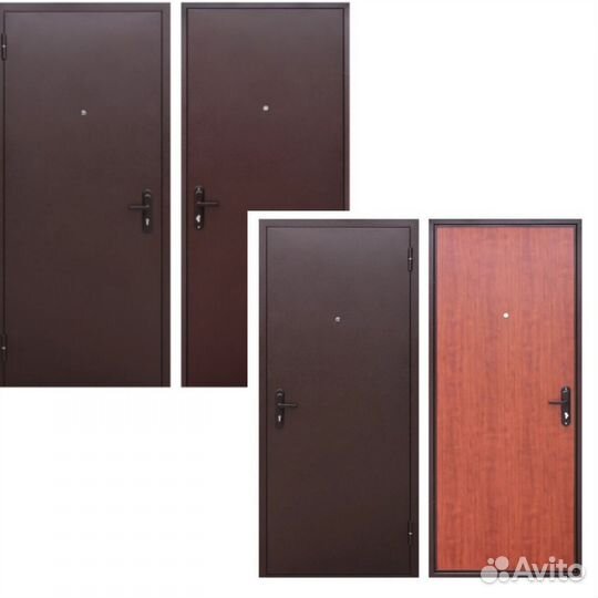 Металлическая дверь для дома и дачи