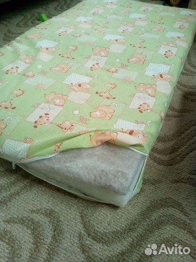 Кроватка+матрац ортопедический+органайзер