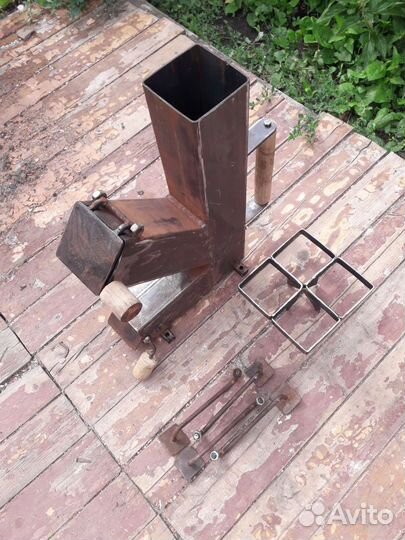 Походная печь ракета