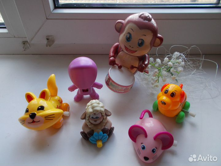 Детские заводные игрушки