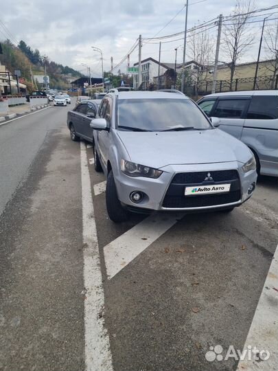 Mitsubishi Outlander 2.4 CVT, 2010, 190 000 км