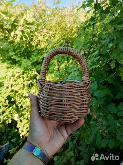 Корзиночка детская плетеная