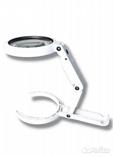 Лупа раскладная с подсветкой и подставкой 11x