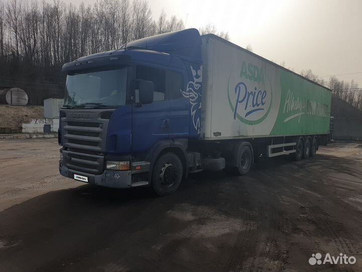 Scania G380 с полуприцепом, 2008