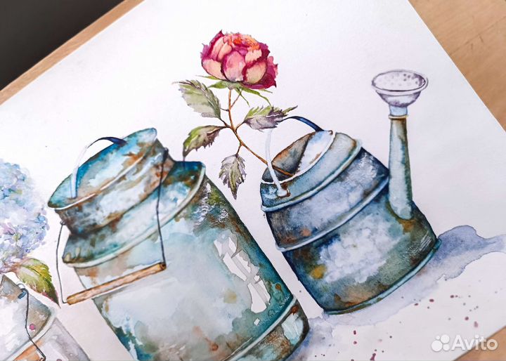 Акварельная картина 