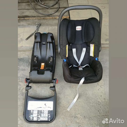 Автолюлька britax romer c базой isofix