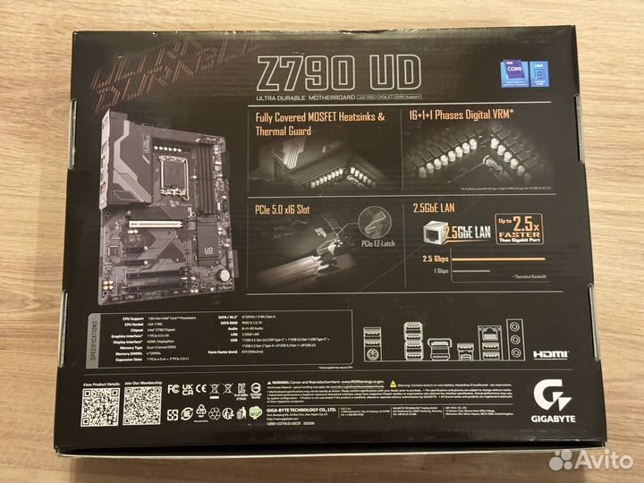 Плата Gigabyte Z790 UD DDR5 новая